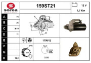 159ST21 Nezaradený diel STARTCAR