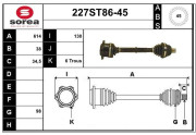 227ST86-45 Nezaradený diel STARTCAR