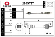 280ST87 Nezaradený diel STARTCAR