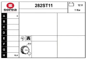 282ST11 Nezaradený diel STARTCAR