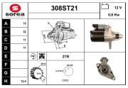 308ST21 Nezaradený diel STARTCAR