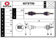 407ST86 Nezaradený diel STARTCAR