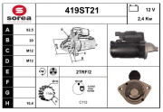 419ST21 Nezaradený diel STARTCAR