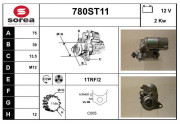 780ST11 Nezaradený diel STARTCAR