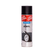 4301210 MasAutoACRYL spray Black matt 500ml AUTOMAX
