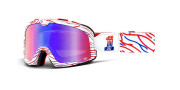 50002-298-02 brýle Barstow Death Sprays Customs, 100% (červené/modré zrcadlové plexi) 50002-298-02 100%