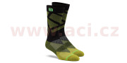 24015-005-17 ponožky RIFT černá/žlutá (S/M) 24015-005-17 100%