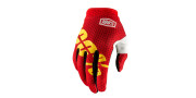 10002-067 rukavice iTRACK, 100% (červená/žlutá) 10002-067 100%