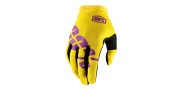 10002-115-13 rukavice iTRACK, 100% - USA (žlutá/fialová, vel. XL) 10002-115-13 100%
