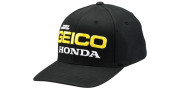 20902-001-17 kšiltovka EAST Geico Honda Flexfit, 100% - USA (černá, vel. S/M) 20902-001-17 100%