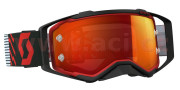 262589-1018280 brýle PROSPECT, SCOTT (červené/černé, oranžové chrom plexi s čepy pro slídy) 262589-1018280 SCOTT
