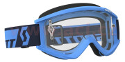 246485-0003113 brýle RECOIL XI WORKS, SCOTT (modré, čiré plexi s čepy pro slídy) 246485-0003113 SCOTT