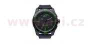 M000-115 hodinky TECH PVD, ALPINESTARS (černá/zelená, textilní pásek) M000-115 ALPINESTARS
