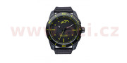 M000-118 hodinky TECH PVD, ALPINESTARS (černá/žlutá, textilní pásek) M000-118 ALPINESTARS