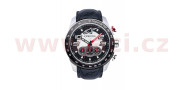 M000-121 hodinky TECH CHRONO STEEL, ALPINESTARS (broušený nerez/černá/červená, pryžový pásek) M000-121 ALPINESTARS