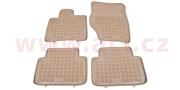 0381X10BE gumové koberečky béžové s vyšším okrajem (sada 4 ks) 0381X10BE ACI