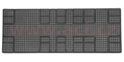 0969X14 gumové koberečky černé (3. řada) 0969X14 ACI
