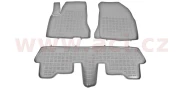 0972X10SE gumové koberečky šedé s vyšším okrajem (sada 3 ks) 0972X10SE ACI