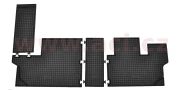 1612X14 gumové koberečky černé (9 sedadel, sada 4 ks) 1612X14 ACI