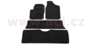 1867X66 textilní koberečky černé (pro kulaté příchytky) (6 sedadel sada 4 ks) 1867X66 ACI