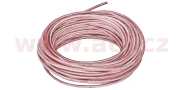 9900E07M silikonový kabel s průřezem 0,75 mm, červená izolace, (cena za 1 m) 9900E07M ACI