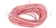 9900E13M silikonový kabel s průřezem 0,5 mm, červená izolace, (cena za 1 m) 9900E13M ACI
