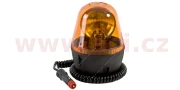 9907301 výstražný maják oranžový H1 12/24 V s 3 metrovým kabelem zakončeným zástrčkou (magnetické upevnění) 9907301 ACI