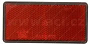 9907365 univerzální odrazka obdélník, samolepící, červená (103x51 mm) 9907365 ACI