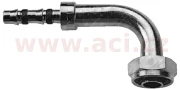 AC 6070 fitinka FRIGOCLIC rotalock samice 90° pro hadice G12 5/8 (15,88 mm) závit UNS 2B 1 (25,4 mm) AC 6070 ACI