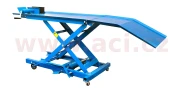 M002-131 motocyklový zvedák, hydraulický, nosnost 360 kg, celkový rozměr plošiny 2200x500 mm M002-131 ACI