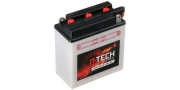 550501 baterie 6V, 6N11A-1B, 11Ah 80A, konvenční 122x62x131 A-TECH (vč. balení elektrolytu) 550501 A-TECH