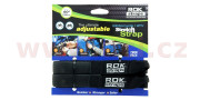 ROK025 zavazadlové popruhy HD nastavitelné a zesílené, ROK STRAPS (černá, šířka 25 mm, pár) ROK025 OXFORD