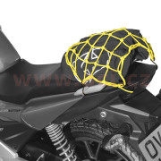 OX659 pružná zavazadlová síť pro motocykly, OXFORD (38 x 38 cm, žlutá fluo/reflexní) OX659 OXFORD