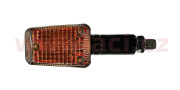 EL336 blinkr LED hranatý dlouhý, OXFORD (čiré sklíčko, černý plášť, pár) EL336 OXFORD