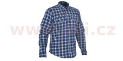 AS17BW4XL košile KICKBACK CHECKER s Kevlar® podšívkou, OXFORD (modrá/bílá, vel. 4XL) AS17BW4XL OXFORD