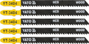 YT-3404 List pilový do přímočaré pily 100 mm na dřevo TPI10 5 ks YT-3404 YATO