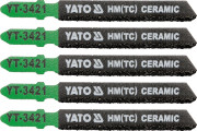 YT-3421 List pilový do přímočaré pily 75 mm na keramiku 5 ks YT-3421 YATO