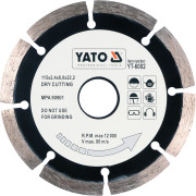 YT-6002 Kotouč diamantový 115 x 22,2 x 2,1 mm YT-6002 YATO