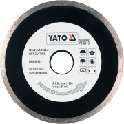 YT-6013 Kotouč diamantový 125 x 22,2 x 2,2 mm hladký YT-6013 YATO