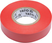 YT-81592 Izolační páska elektrikářská PVC 15mm / 20m červená YATO